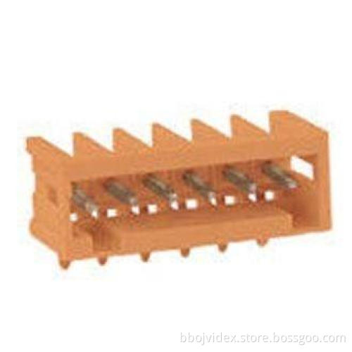 250V 300V 10A Right Angle Pin MCS Connector , 3.81mm Pitch